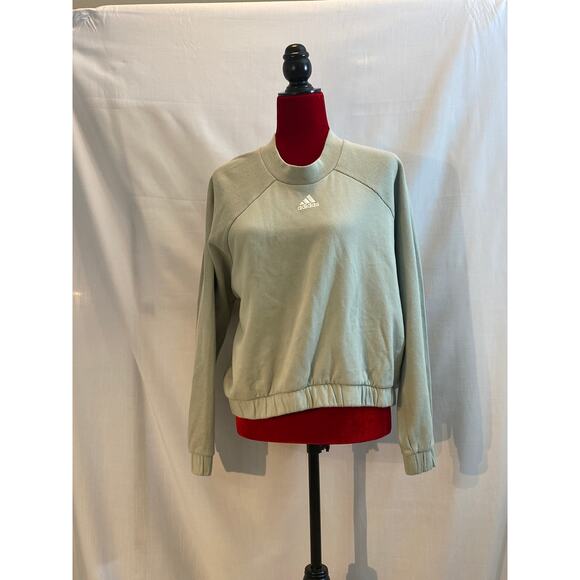 Mint Green Sweatshirt XL Extra Large 100% cotton - Picture 1 of 7